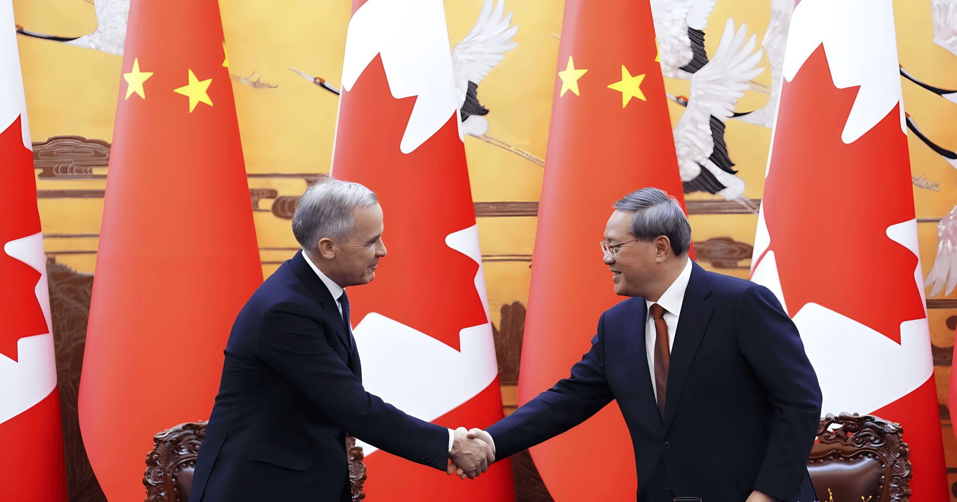 Mark Carney launches China visit with a string of trade renewals focused on energy and clean tech