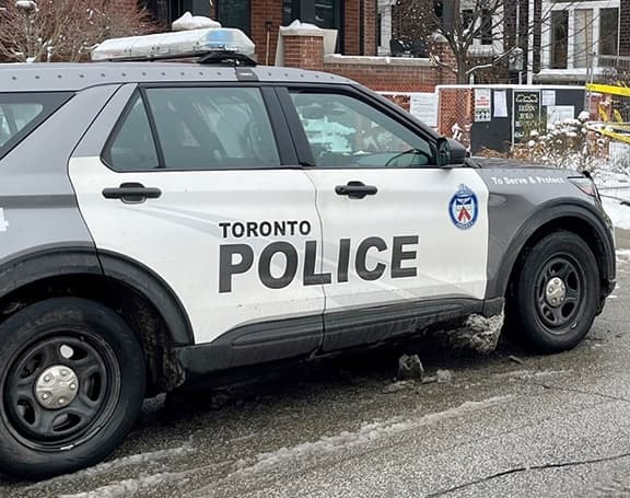 Man charged after alleged handheld speaker assault near Danforth and Pape