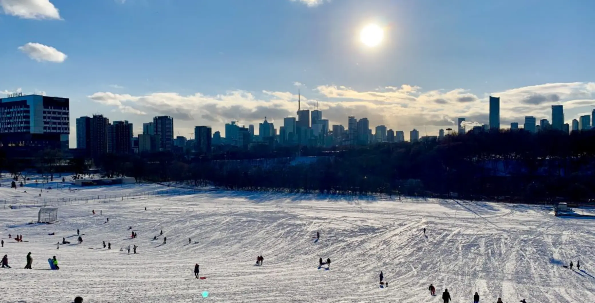 10 best tobogganing hills in Toronto