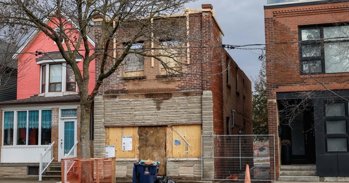 A Dovercourt lot bought for $1.45M in 2020 is now listed at $27.5M as an 11-unit multiplex