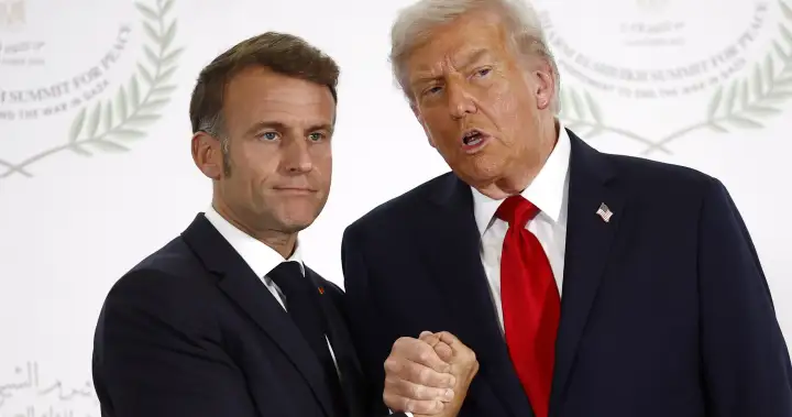Trump posts Macron text about Greenland, exposing private diplomacy