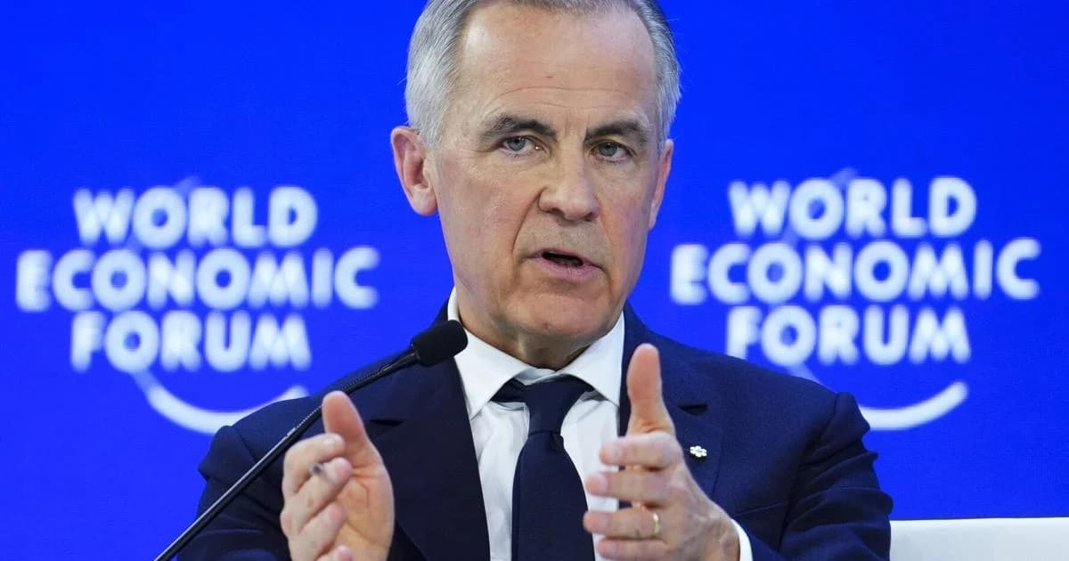 Carney at Davos: Business leaders say diversify, but the U.S. still matters