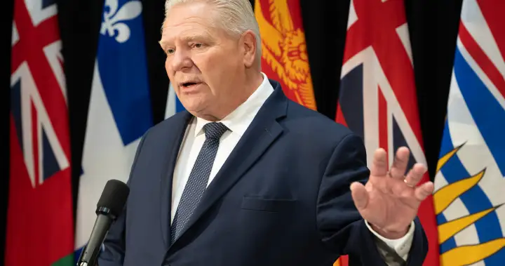 Doug Ford and Parti Québécois leader trade barbs over sovereignty ahead of Quebec election