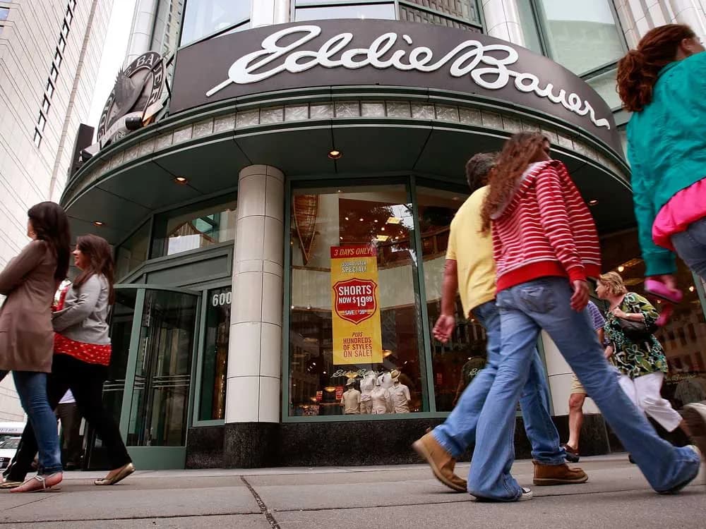 Eddie Bauer to close North American stores after reported Chapter 11 filing