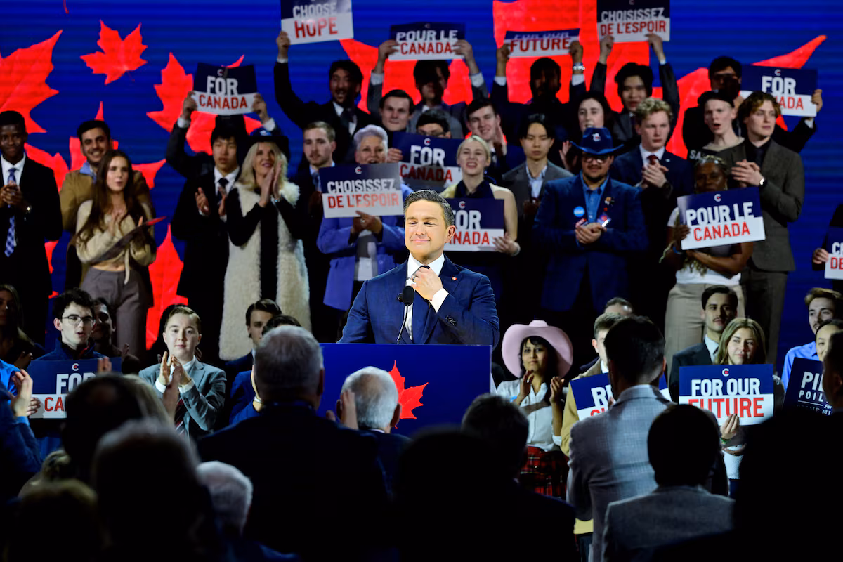 Poilievre softens tone at convention but keeps policy unchanged